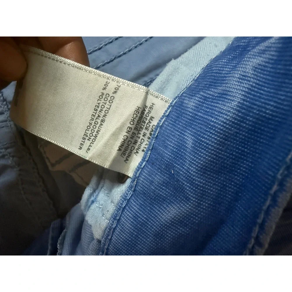 True Religion Ricky Relaxed Straight Corduroy Pants Blue Mens Size 36 MC888SNJ02